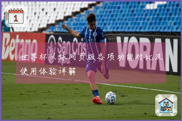 世界杯买球网页版各项功能对比及使用体验详解